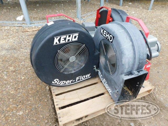 (4) Keho aeration fans, & (1) Keho aerator